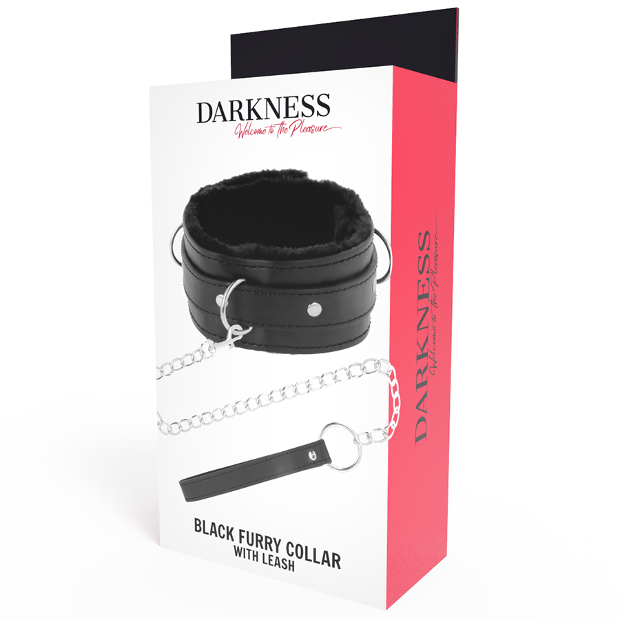 Darkness Bondage-Bequeme positionelle Halskette mit Lederkette · Sextoys (Bild 4)