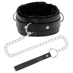Darkness Bondage-Bequeme positionelle Halskette mit Lederkette · Sextoys (Bild 6)