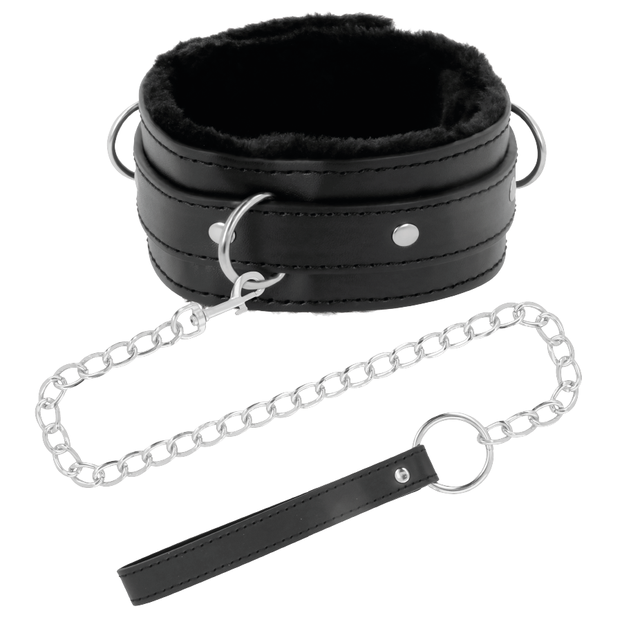 Darkness Bondage-Bequeme positionelle Halskette mit Lederkette · Sextoys (Bild 6)