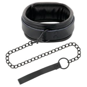 Darkness Bondage-Darkness Schwarz Haltungsband mit PVC-Kette · Sextoys (Bild 6)