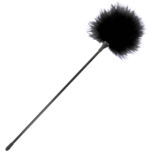 Darkness Sensations-Federpeitsche Schwarz 42 cm