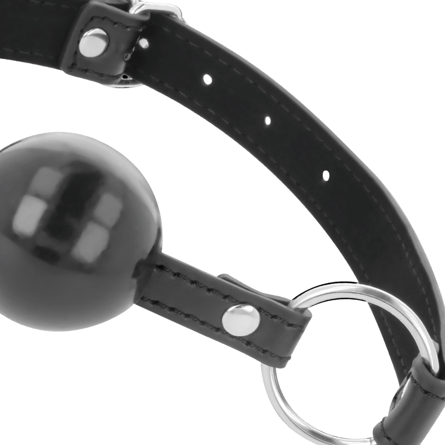 Darkness Bondage-Darkness Gag mit Schwarz-Pellet · Sextoys (Bild 4)
