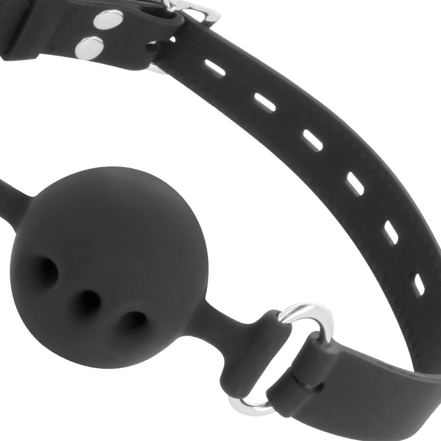Darkness Bondage-Schwarz atmungsaktiver Silikon-Muffer · Sextoys (Bild 2)