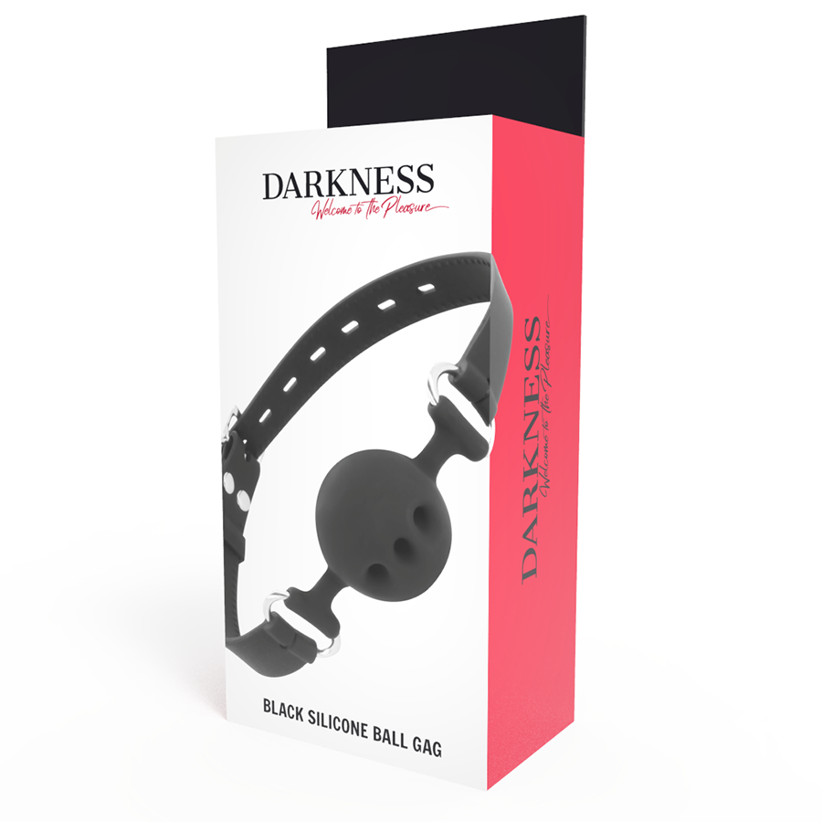 Darkness Bondage-Schwarz atmungsaktiver Silikon-Muffer · Sextoys (Bild 3)