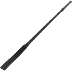Darkness Sensations-Fetish-Peitsche Schwarz BDSM 70 cm-PVC