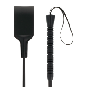 Darkness Sensations-Crop Bdsm Schwarz Lat-PVC · Sextoys (Bild 2)