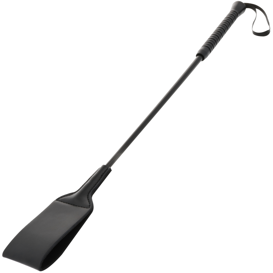 Darkness Sensations-Crop Bdsm Schwarz Lat-PVC · Sextoys