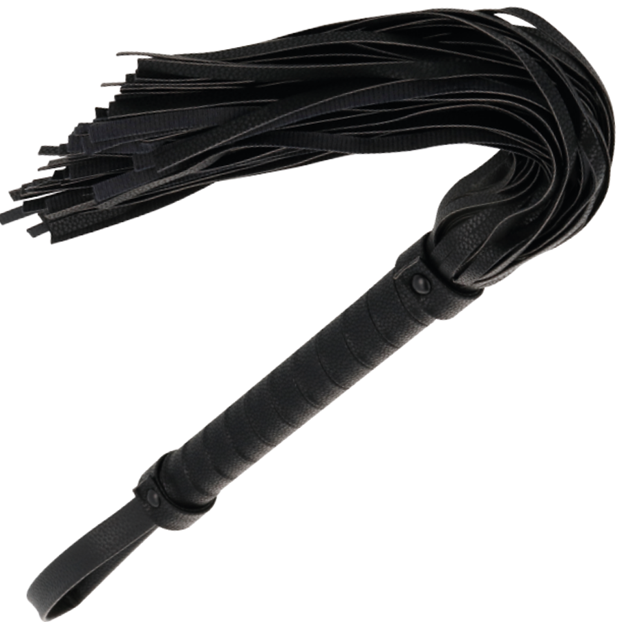 Darkness Sensations-Fahrrad Bondage 42cm Leder Schwarz · Sextoys