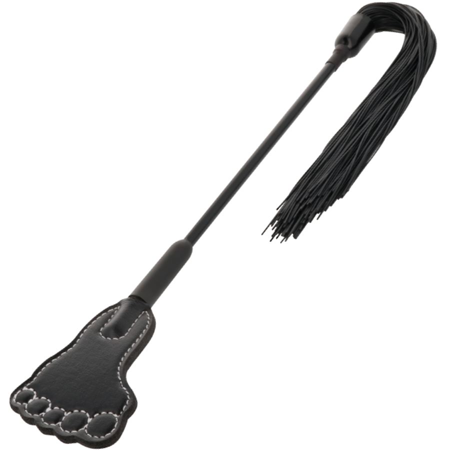 Darkness Sensations-Darkness Fetish-Gerte und Peitsche Schwarz-PVC