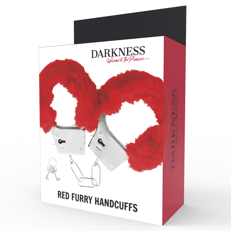 Darkness Bondage-Handschellen gepolsterte Metall · Spielzeug aus Glas & Metall (Bild 8)