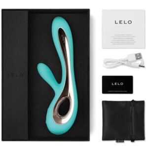 Lelo-Soraya 2 Rabbit Aqua Green Vibrator-Silikon, 12 Geschwindigkeiten · Vibratoren (Bild 2)