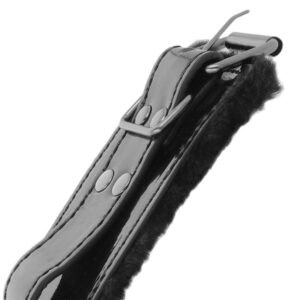 Darkness Bondage-Handschellen verstellbar für Schwarz Leder Knöchel · Sextoys (Bild 6)