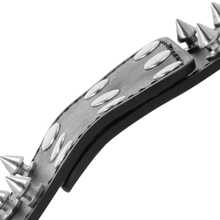 Darkness Bondage-Skulls and Bones Handschellen Schwarz mit Razzien · Sextoys (Bild 6)