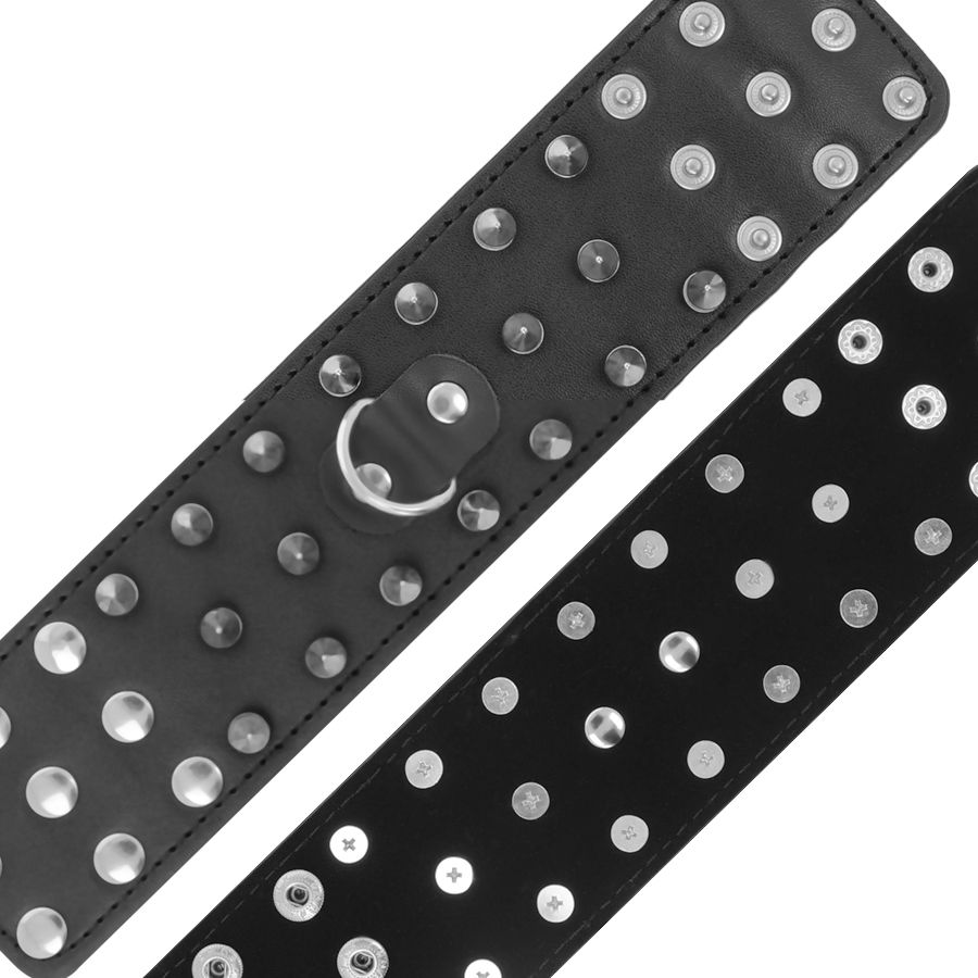Darkness Bondage-Skulls and Bones Handschellen Schwarz mit Razzien · Sextoys (Bild 5)