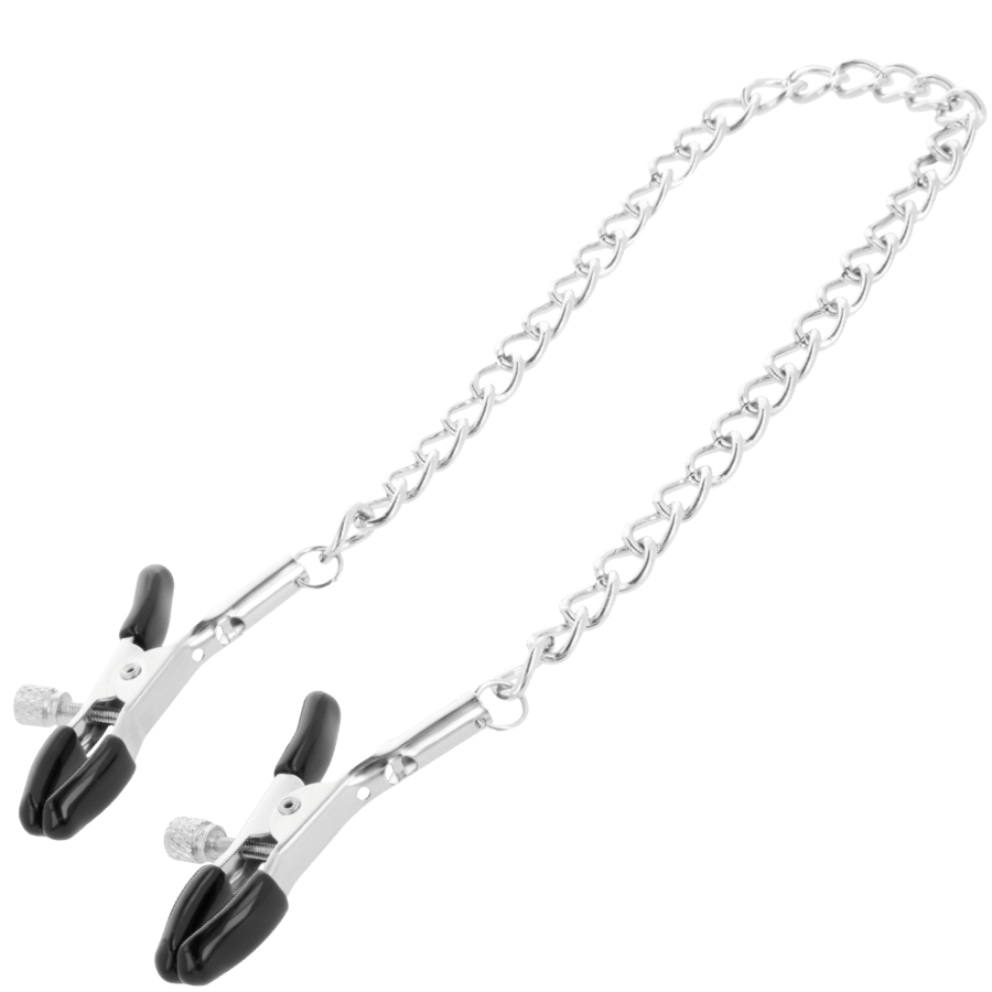 Darkness Sensations-Einstellbare Brustwarzen für metallische Brustwarzen · Spielzeug aus Glas & Metall (Bild 3)