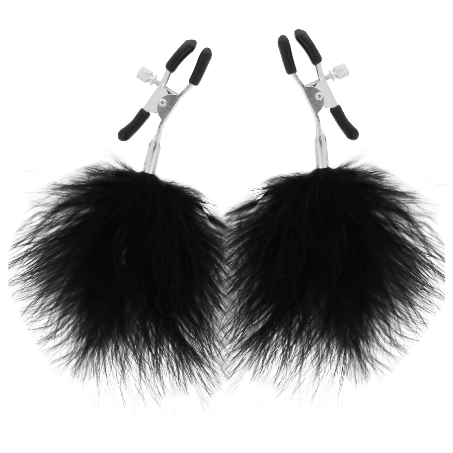 Darkness Sensations-Pom-Pom Brustwarzen, Set 2-Metal · Sextoys (Bild 4)