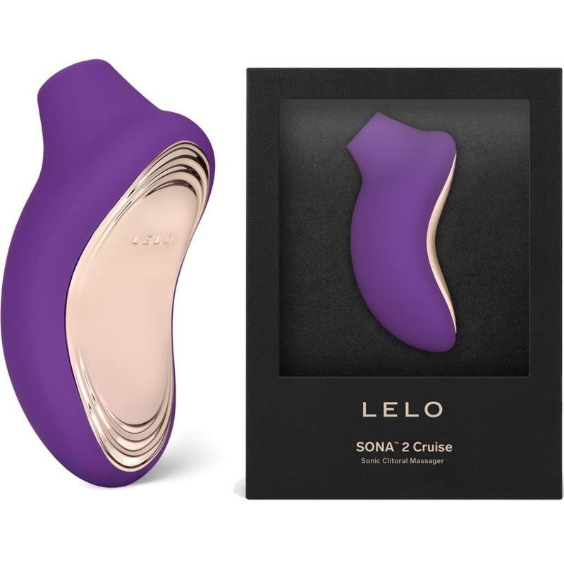 Lelo-Stimulator Klitoris Sona 2 Cruise Flieder-Silikon, 12 Geschwindigkeiten · Vibratoren (Bild 2)
