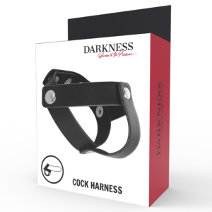 Darkness Sensations-Darkness Ring in Leder für Penis und · Sextoys (Bild 5)