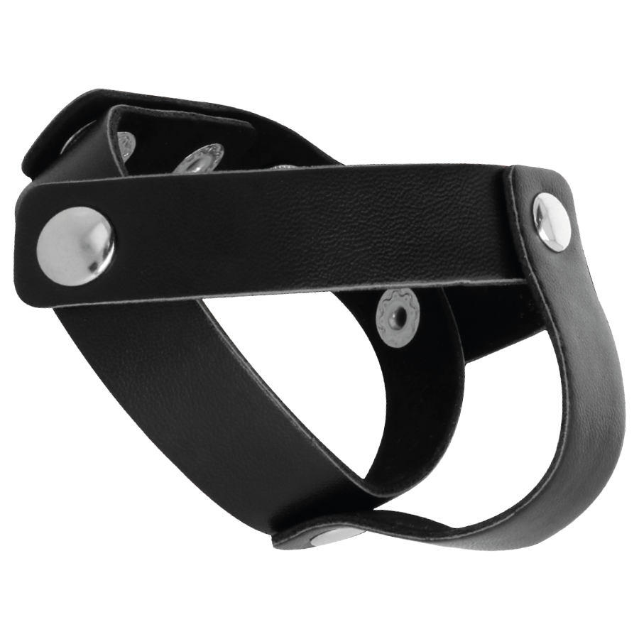 Darkness Sensations-Darkness Ring in Leder für Penis und · Sextoys (Bild 2)