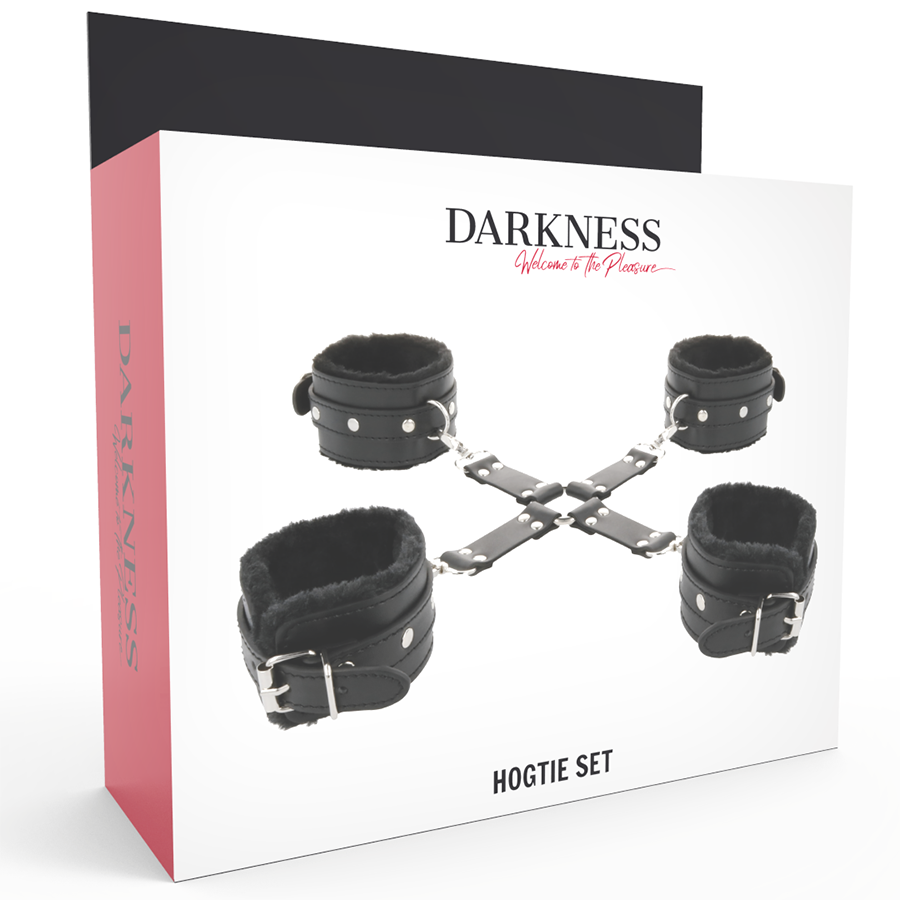Darkness Bondage-Handschellen Leder für schwarze Hände und Füße · Sextoys (Bild 8)