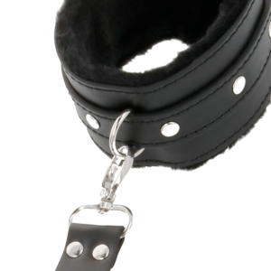 Darkness Bondage-Handschellen Leder für schwarze Hände und Füße · Sextoys (Bild 6)