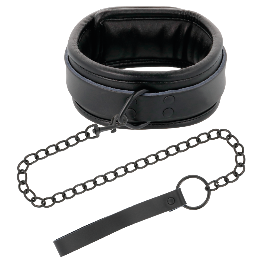 Darkness-Handschellen und Schwarz Leder Halsband · Bondage & Handschellen (Bild 7)