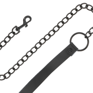 Darkness-Handschellen und Schwarz Leder Halsband · Bondage & Handschellen (Bild 4)