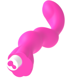 G-Spot-George G-Spot Vibrator Gum Pink-Silikon, 10 Geschwindigkeiten · Vibratoren (Bild 2)