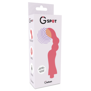 G-Spot-Gohan Vibrator Light Red-Silikon, 10 Geschwindigkeiten, Wiederaufladbar · Vibratoren (Bild 4)