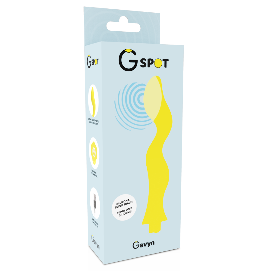 G-Spot-Gavyn Vibrator G-Spot Gelb-Silikon, 10 Geschwindigkeiten · Vibratoren (Bild 4)