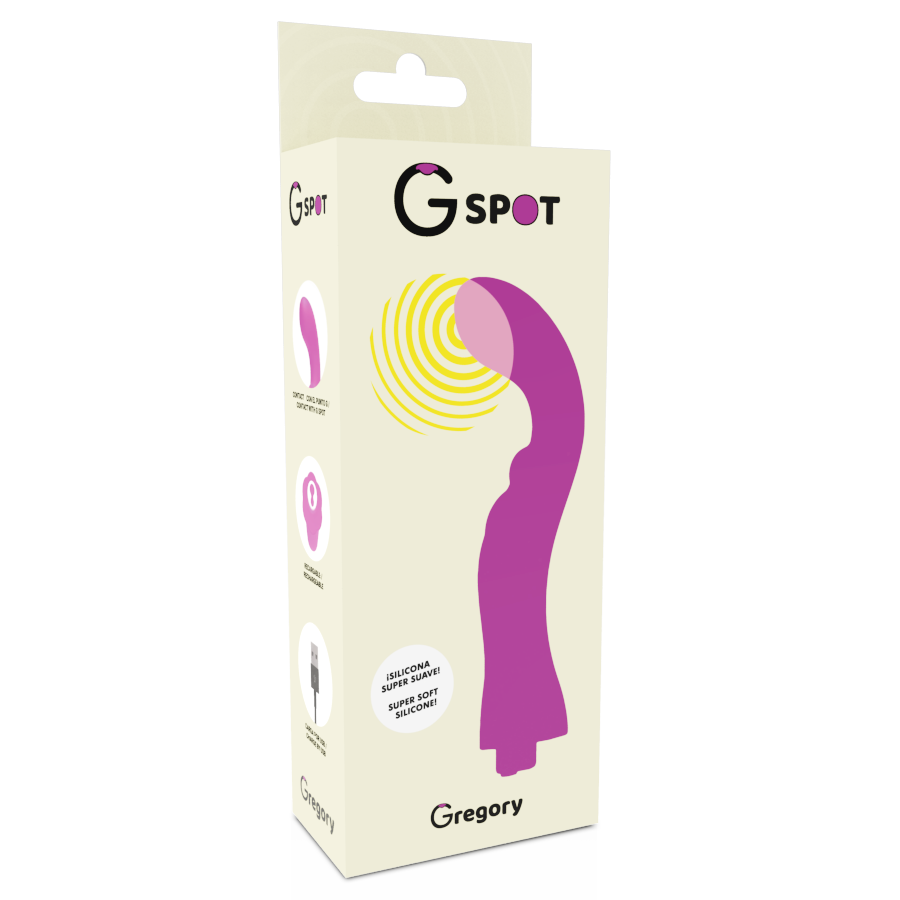 G-Spot-Gregory Lila G-Spot Vibrator-Silikon, 10 Geschwindigkeiten · Vibratoren (Bild 2)