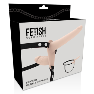 Fetish Submissive Harness-Harness Doppelpenetration Silikon · Strap-on & Harness (Bild 5)