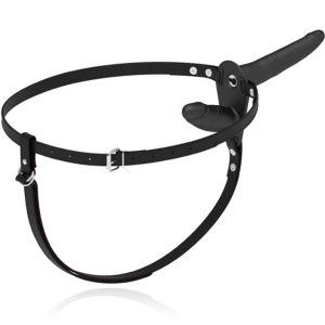 Fetish Submissive Harness-Harness Doppelpenetration mit Vibrator · Strap-on & Harness (Bild 5)