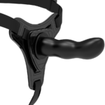 Fetish Submissive Harness-Harness Schwarz Silikon G-Spot 16 cm · Strap-on & Harness