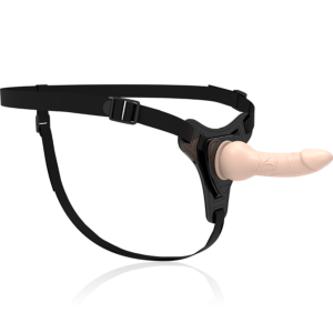 Fetish Submissive Harness-Harness mit Realistischem Dildo aus Silikon 16 cm · Strap-on & Harness (Bild 3)
