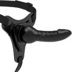 Fetish Submissive Harness-Harness Silikon Schwarz Realistisch 16 cm · Strap-on & Harness