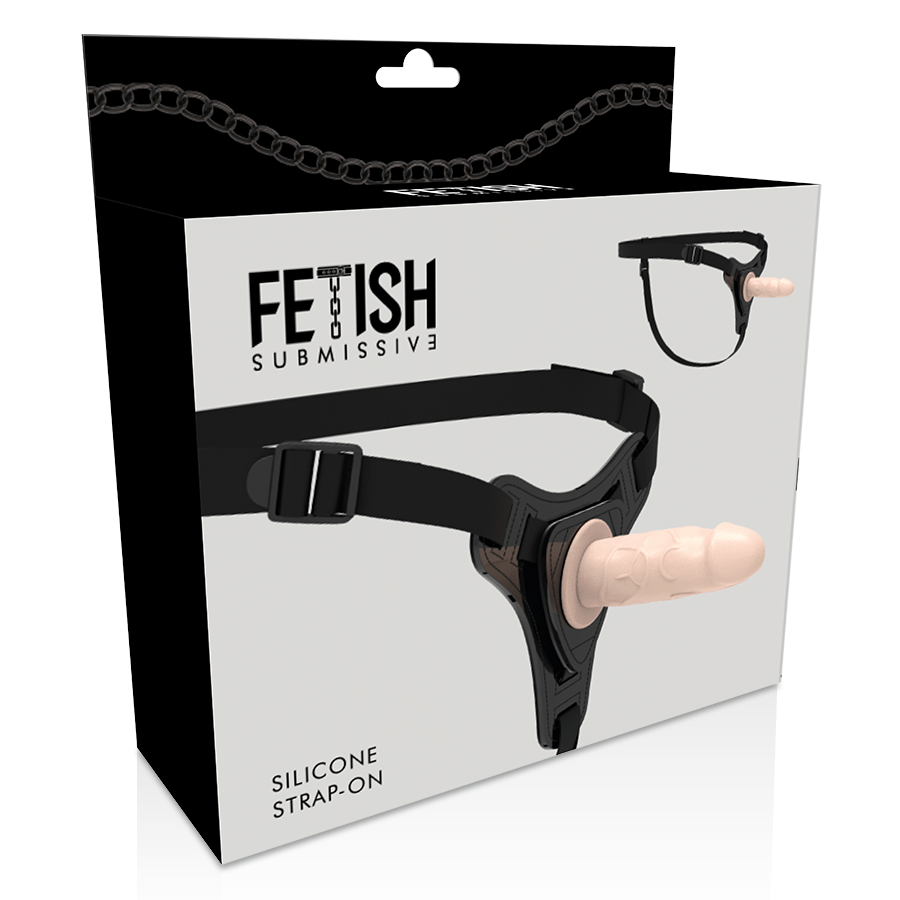 Fetish Submissive Harness-Flesh Realistic Silikon 12.5 cm · Strap-on & Harness (Bild 3)