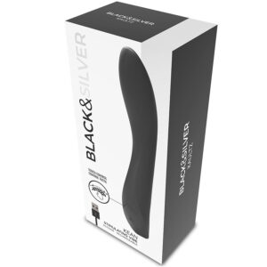 Black&silver-Kean Vibrator mit Touch Control-Silikon, 10 Geschwindigkeiten · Vibratoren (Bild 9)