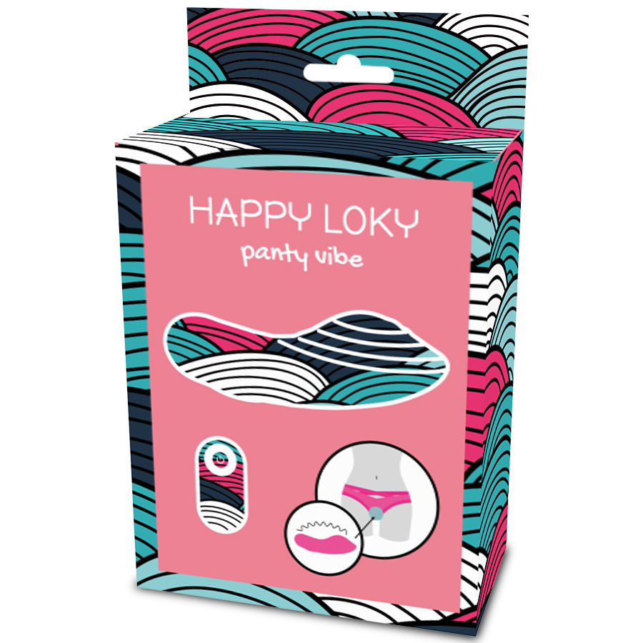 Happy Loky-Panty Vibe mit Fernbedienung-10 Geschwindigkeiten, Wiederaufladbar · Vibratoren (Bild 8)