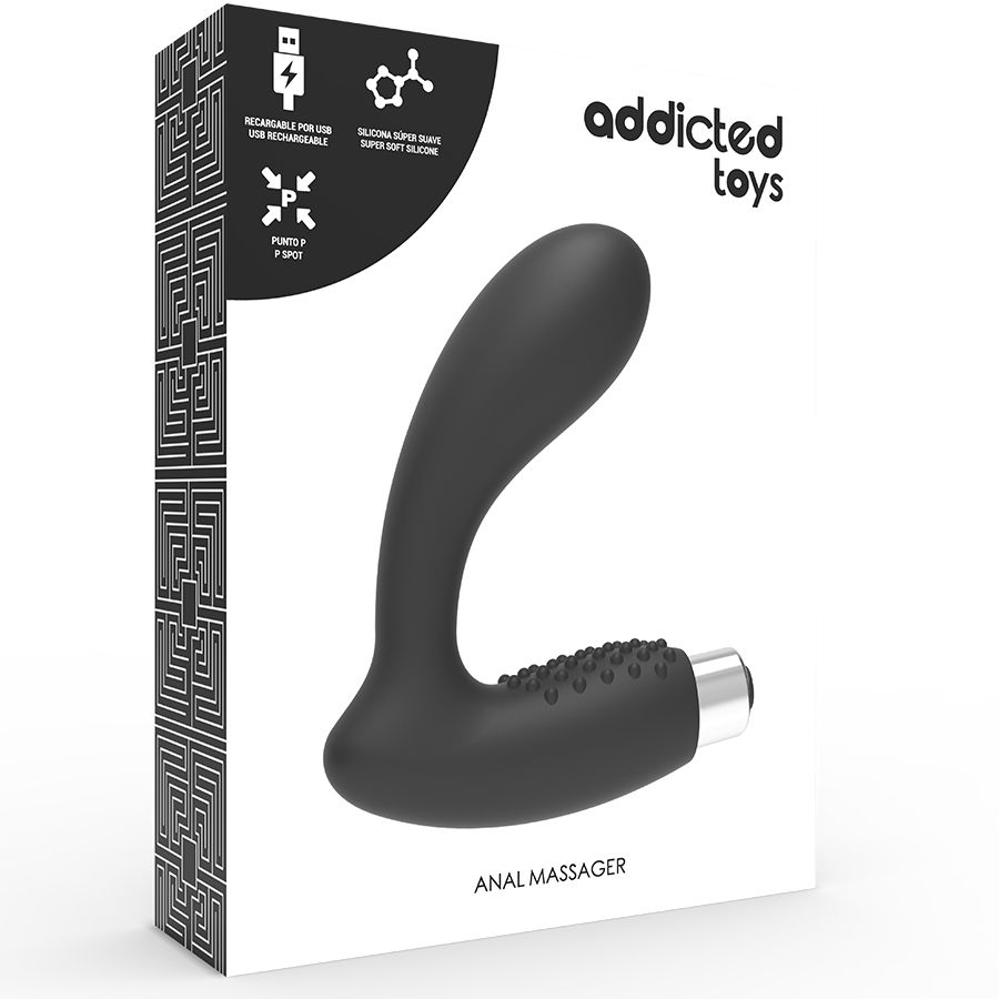 Addicted Toys-Vibrator Prostata Wiederaufladbar Modell 5 · Sextoys (Bild 4)