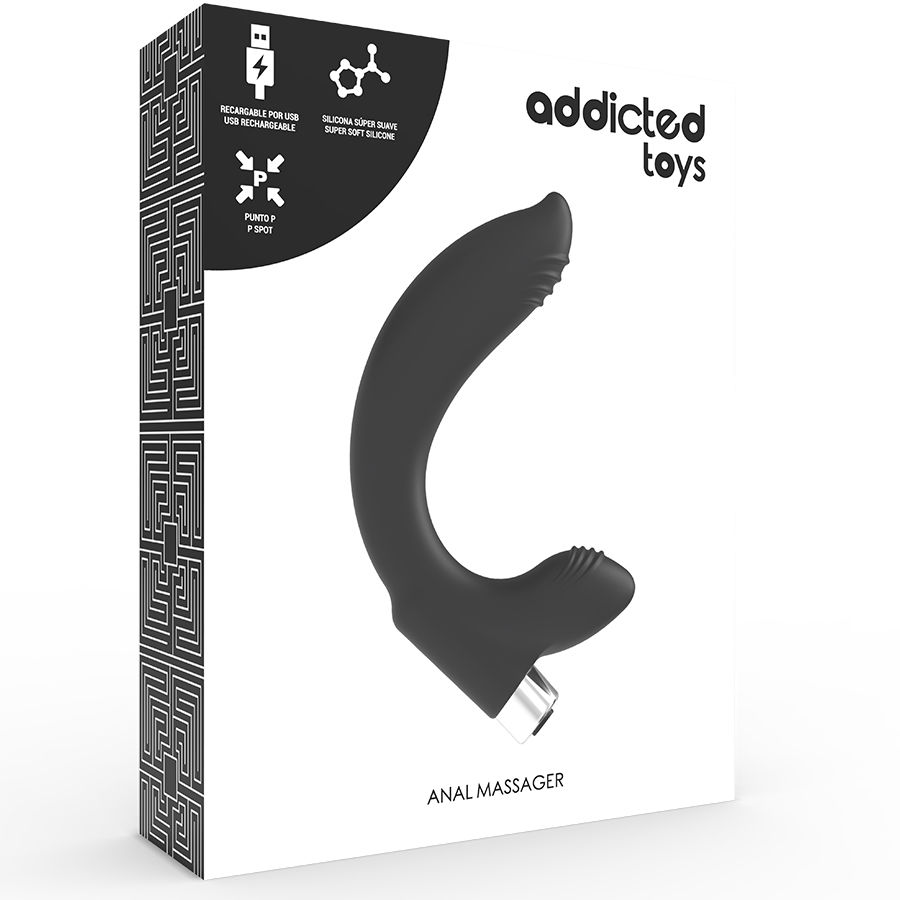 Addicted Toys-Vibrator Prostata Wiederaufladbar Modell 7 · Sextoys (Bild 4)