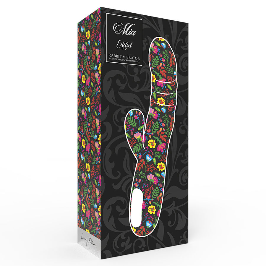 Mia-Eiffel Vibrator Türkis-Silikon, 10 Geschwindigkeiten, Wiederaufladbar · Vibratoren (Bild 3)
