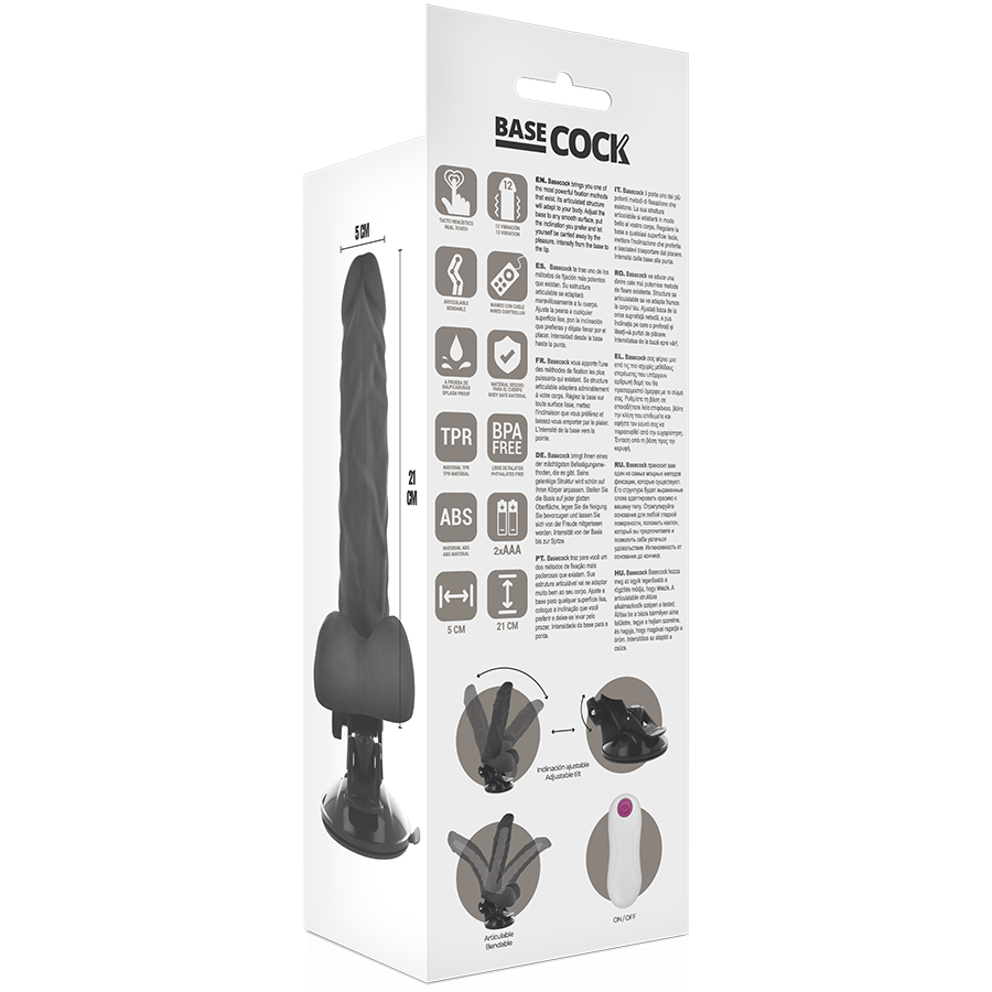 Basecock-Vibrator Articolare, 21 cm, Fernbedienung mit Draht · Vibratoren (Bild 2)