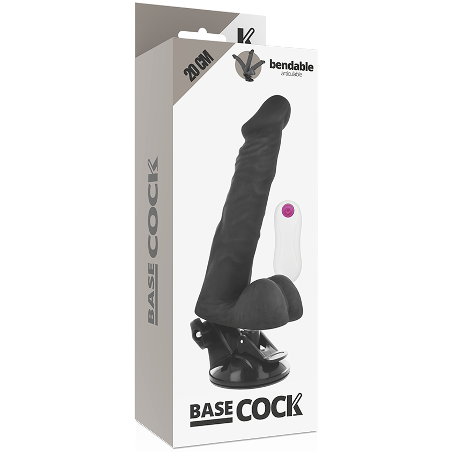 Basecock-Vibrator Realistisch Articulabile mit Fernbedienung 20 cm · Vibratoren (Bild 5)