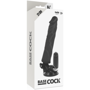 Basecock-Realistische Vibrator mit Fernbedienung 21 cm, TPE · Vibratoren (Bild 4)