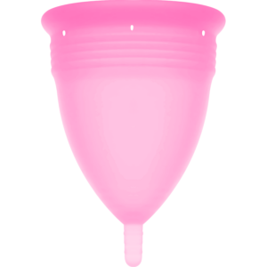 Stercup-Menstruationsbecher aus Silikon Fda Rosa – Größe S · Oralsex & Körperspiele