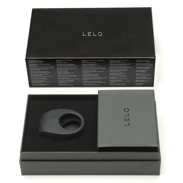 Lelo-Tor Ii Ring Vibrator für Paar Schwarz-Silikon, 5 Geschwindigkeiten · Sextoys (Bild 4)