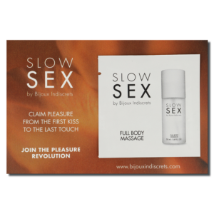 Bijoux Slow Sex-Slow Sex Ganzkörper-Massagegel 2 ml