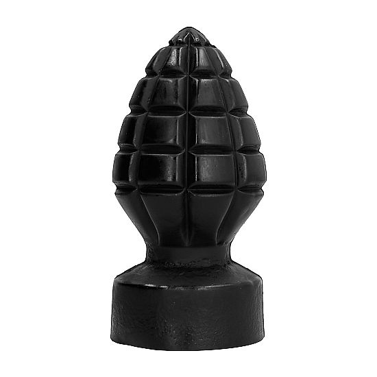 All Black-Analplug 14 cm-Silicium · Sextoys (Bild 3)