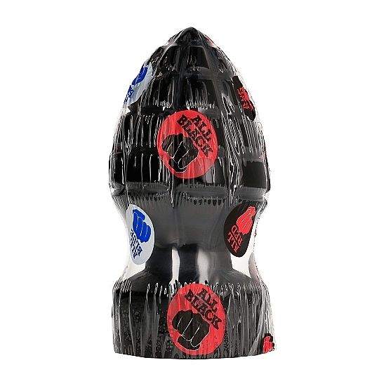 All Black-Analplug 14 cm-Silicium · Sextoys (Bild 2)